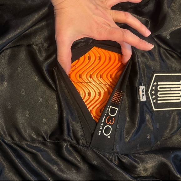 Men’s ICON 1000 Forestall Motorcycle D30 Impact Protection Jacket Biker Gear XL - Picture 8 of 9